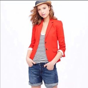 100% linen j-crew schoolboy blazer